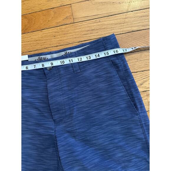 Callaway Stretch Golf Shorts Men’s 32 Blue Opti-Dri Moisture Wicking New NWT - Picture 4 of 4